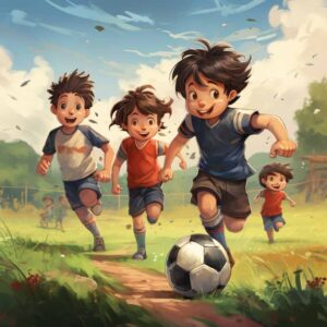 Histórias curtas para dormir - O jogo de futebol