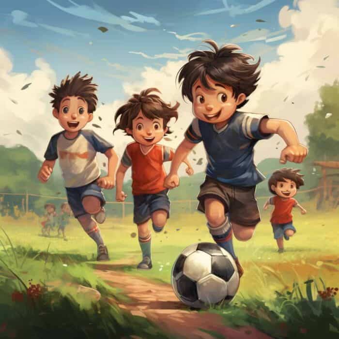 Histórias curtas para dormir - O jogo de futebol