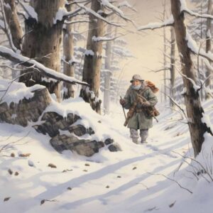 Contos para crianças - Pegadas na neve