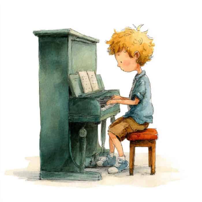 Contos para dormir - Samuel e o piano