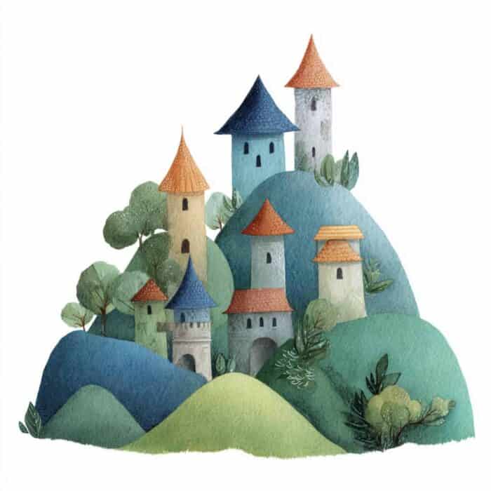 Contos curtos para crianças - A magia dos castelos antigos