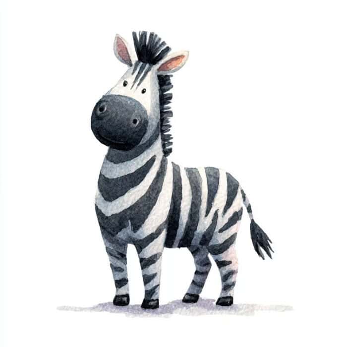 Rozprávka pre deti - A zebra Cristina