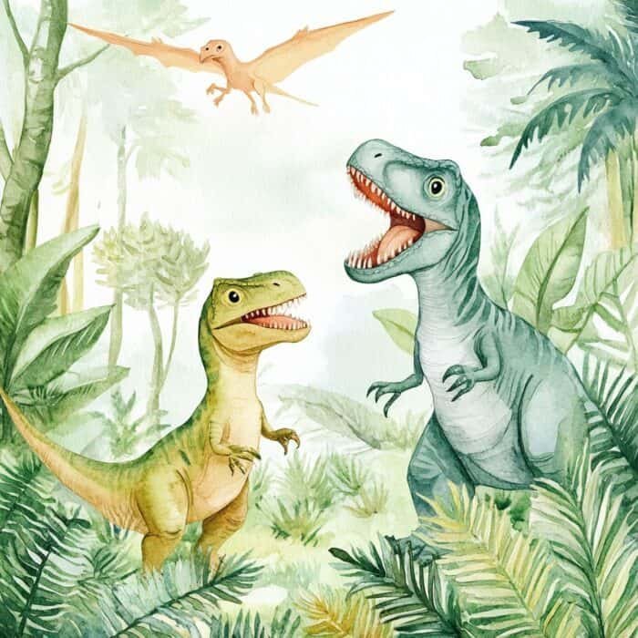 Contos sobre dinossauros