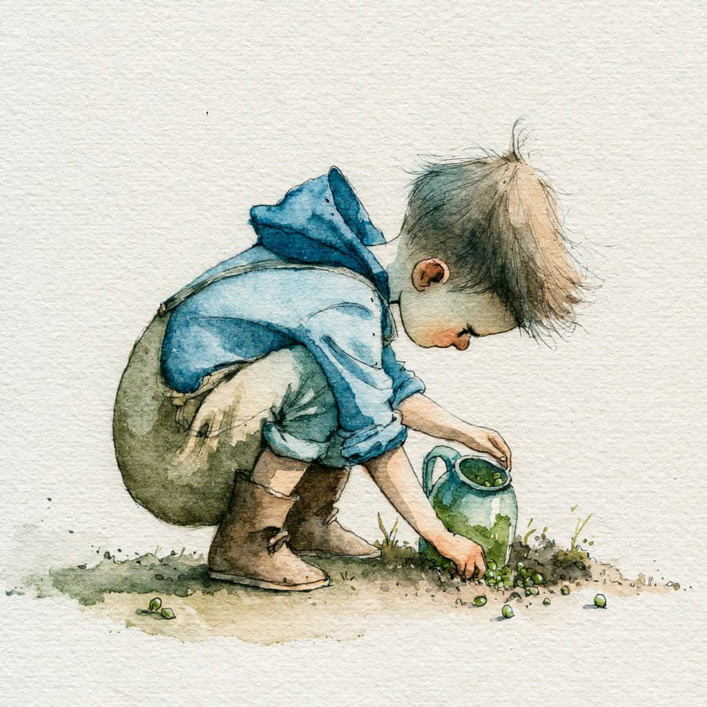 A hortinha de Lucas – história para dormir